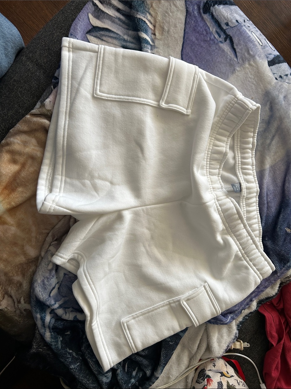 Joe Fresh White Men’s Cargo Pocket Lounge Shorts